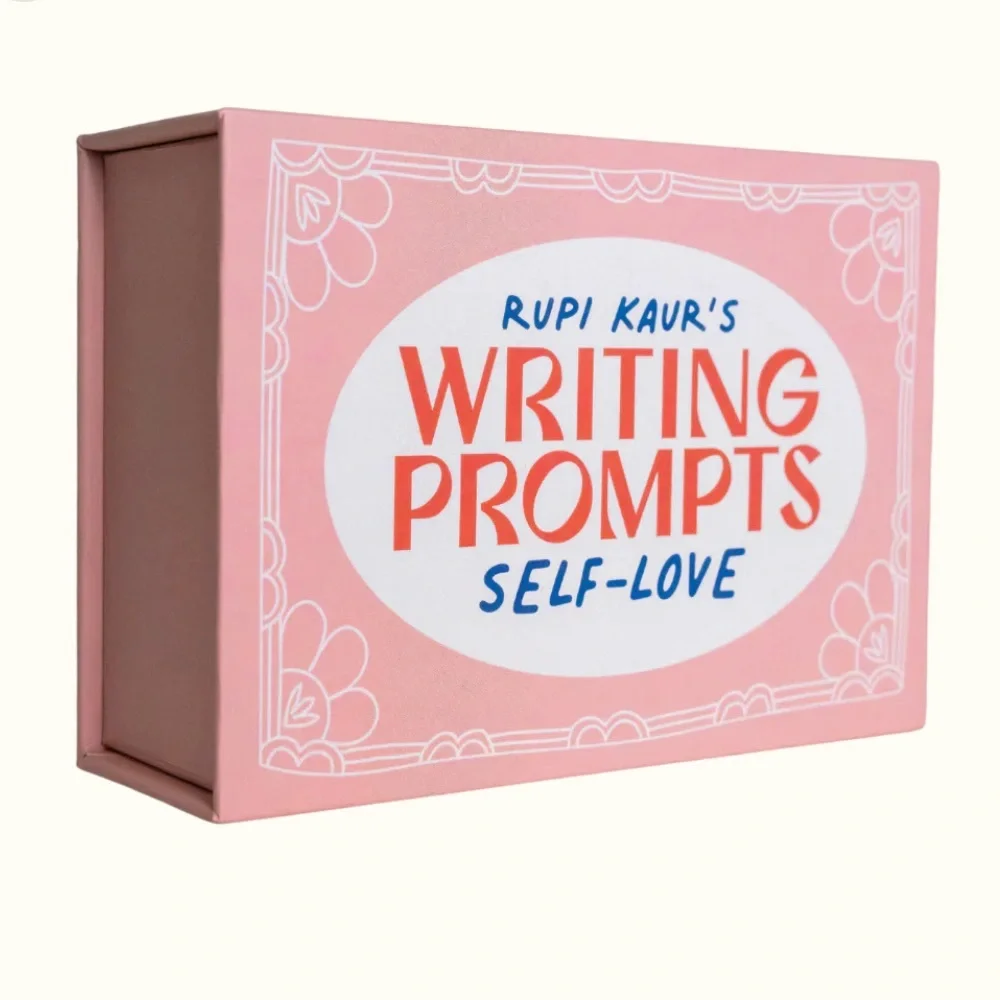 Rupi Kaur Writing Prompts Self Love Card Deck 70 Guided Journal Prompts